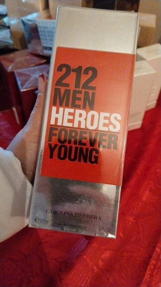 212 Men Heroes Forever Young - Carolina Herrera 90 ml